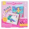 Little Yellow Bicycle: Unicorn & Mermaid Paint-By-Number Canvas Kit - All-In-1 Art Set, Magical Paintings, 8 Non-Toxic Paint Pots, 2 Brushes, Kids 5+